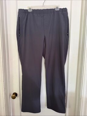 Eddie Bauer Men's Dark Gray Elastic-Waist Joggers